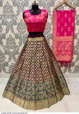 Ethanic Villa 2021 Super Brocade Lehenga Choli