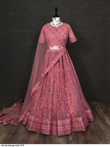 Lnb Net Lehenga Choli