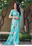 Heavy Linen Jari Border Saree