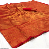 New Designer Kolam Pattu Silk Saree D