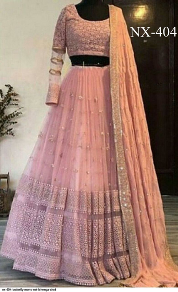 Butterfly Mono Net Lehenga Choli