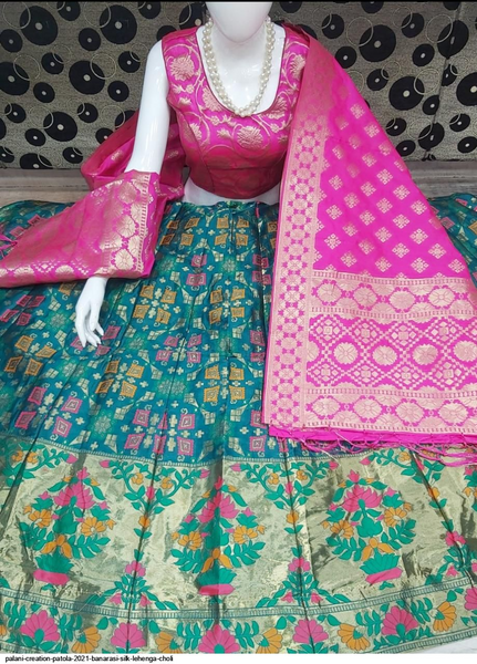 Palani Creation Patola 2021 Banarasi Silk Lehenga Choli