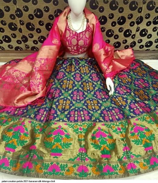 Palani Creation Patola 2021 Banarasi Silk Lehenga Choli